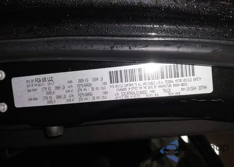 2018 Ram 1500 Express 4X4 6'4 Box from USA, damaged, VIN 3C6JR7AG4JG140331